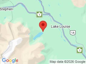 Map of Site Report: Banff National Park - Lake Louise, Canada